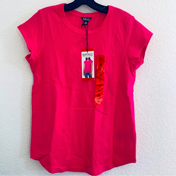 Buffalo David Bitton Tops - Buffalo David Bitton Short Sleeve Tee NWT Hot Pink Size M